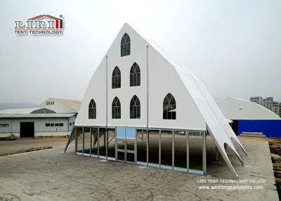 China Wedding Party Marquee / Clear Span Church Tents with Glass Walling System for Ceremony for sale