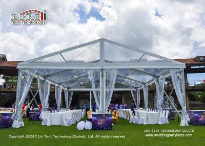 China Transparent  PVC Temporary Outdoor Party Tents Used for 300 People Wedding Party for sale