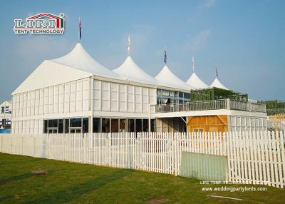 China 20x30m Outdoor	High Peak Tents  With Double Decker For 500 People Event Function for sale