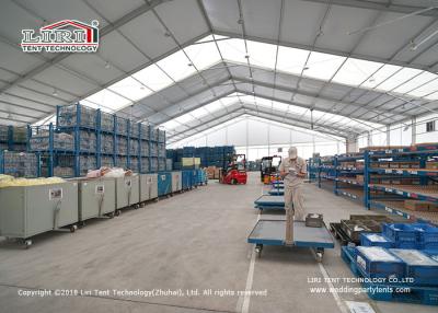 中国 耐火性の倉庫のポリ塩化ビニールの生地カバーが付いている産業貯蔵のテント 販売のため