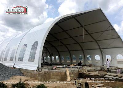 China Big Curve Clear Span Tents For Outdoor Wedding Events And Conference for sale