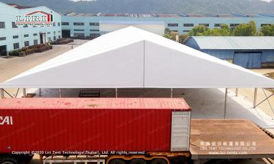 China 25x100m Big Modular Structures Tent  With Aluminum Frame For Storage Or Warehouse for sale