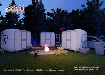 China 2.5m Modular Portable Shell Glamping Man Cave Hotel Tents for sale