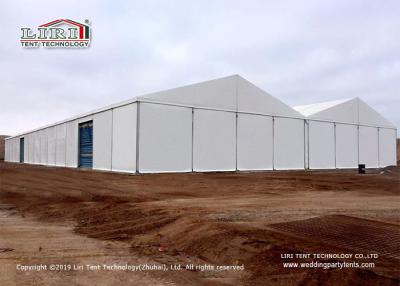 Chine tente industrielle d'entrepôt de tente de stockage de PVC de 20x80m pour l'usage semi-permanent à vendre