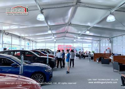 China As barracas exteriores móveis da exposição cubam a estrutura para a sala de exposições do carro à venda