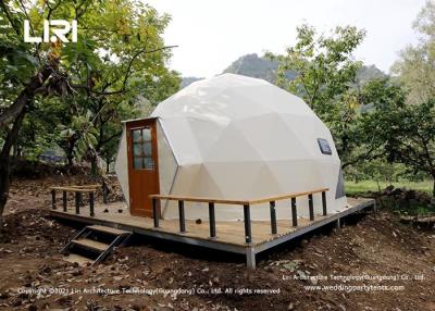China Geodesic Dome Round Glamping Hotel Resort Tents Platform for sale