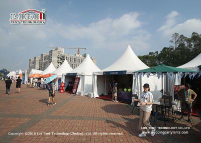 China Polyester Textile 5X5m Gazebo Canopy Tent Wind Resistance 100km/H for sale