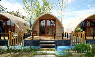 Chine Hôtel de luxe de première qualité de tentes de Glamping avec la climatisation de meubles à vendre