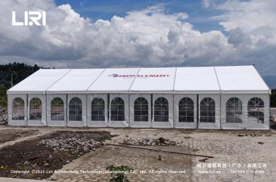 China White Outdoor Event Tents Flame Retardant To DIN4102 B1 for sale