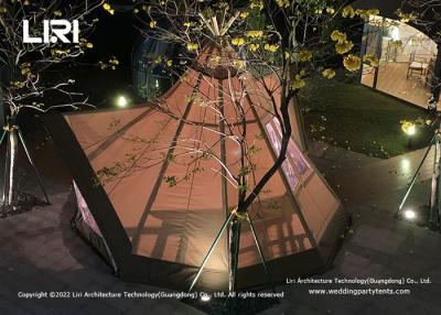 China Barracas de lona resistentes da barraca impermeável do evento da tenda de Glamping da selva à venda