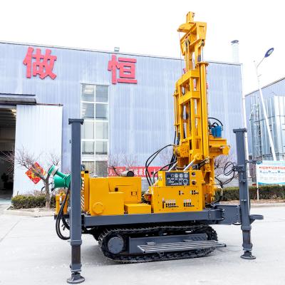 Chine 2.5 km/h Réglage de forage de puits d'eau 260m Profondeur de forage Réglage de forage de puits mobile à vendre
