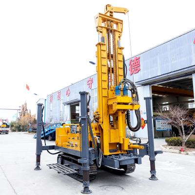 China CE 76kw Crawler Water Well Drilling Rig Equipamento de perfuração de poços hidráulicos à venda