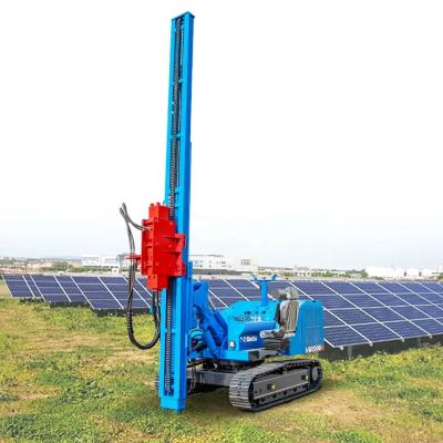 China 7.7T Solar Piling Machine Solar Farm Pile Driving Customizable Color for sale