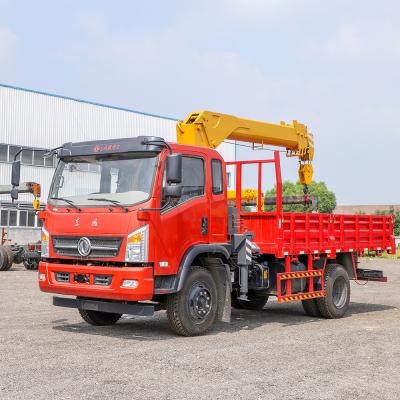 China 14m Lifting Telescoping Boom Truck Mounted Cranes 6.3t Easy Operation for sale