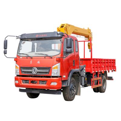 중국 빨간색 11m 팔 상업용 트럭 장착 크레인 차량 장착 크레인 판매용