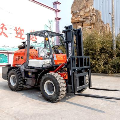 China Weather Proof 5000Lbs All Terrain Forklift for sale