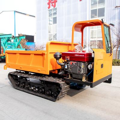China Versatile Rubber Track Dump Truck 42kw for sale
