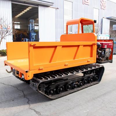 China Powerful Mini Crawler Dumper 500kg Tracked Dumper For Small Construction Projects for sale