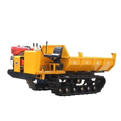 China Sturdy Powerful Diesel Self Loading Tracked Dumper For Construction for sale