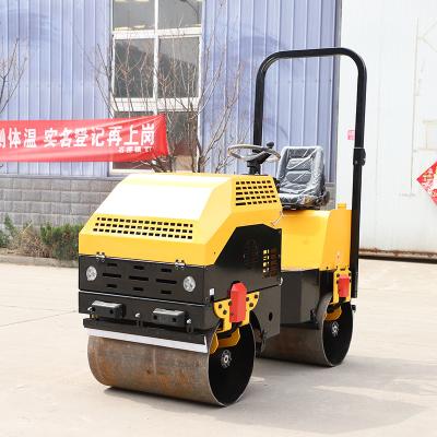 China 0-5Km/H Speed Steel Drum Roller Compactor 1000kg 1-1.5M Width for sale
