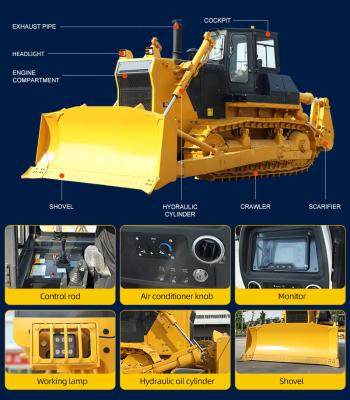 China Ripper Type Multi Shank Heavy Duty Bulldozer Equipment 50 Tons for sale