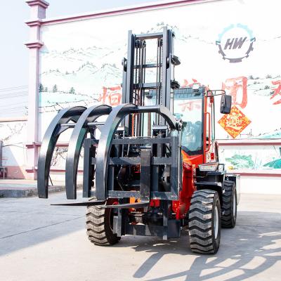 China Hydraulic Brakes All Terrain Forklift For Challenging Environments for sale