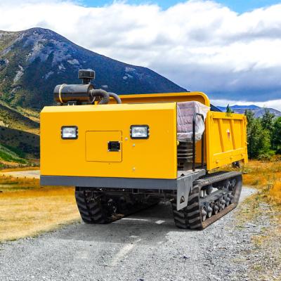 China Heavy Duty Diesel Powered Mini Crawler Dumper 3t Capacity For Any Project for sale