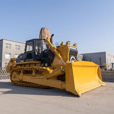 China Yellow Color heavy duty bulldozer Easy Operate 320HP Construction For Forest for sale