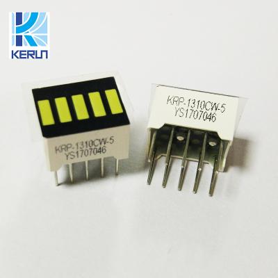 Chine Couleur blanche d'anode commune d'affichage de barre analogique du segment LED de RVB 5 à vendre