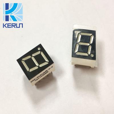 China Industrial Equipment 1 Digit 7 Segment Display  1.0 inch 10 pins for sale
