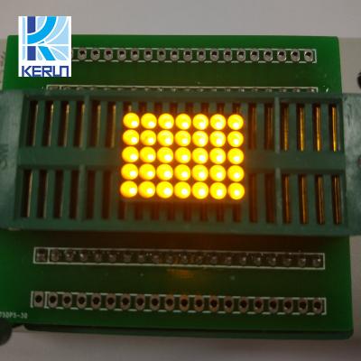 China Dot Diameter 1.9mm 5x7 Matrix LED Display Common Cathode 14 Pin for sale