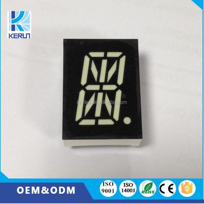 China 0.8 Inch 16 Segment Display Module Common Anode For Time Zone Clocks for sale