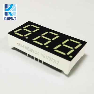 China 14.2mm 3 exposições de diodo emissor de luz do segmento do dígito 7 à venda