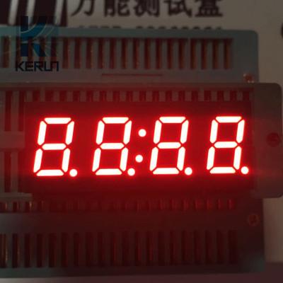 China SGS 4 Digit 7 Segment Clock LED Display for sale