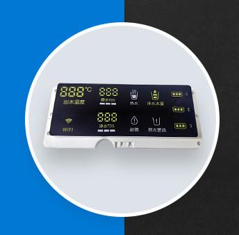 Chine Le contrôleur Common Anode Led d'épurateur de l'eau montrent la tri couleur de 86*54mm à vendre