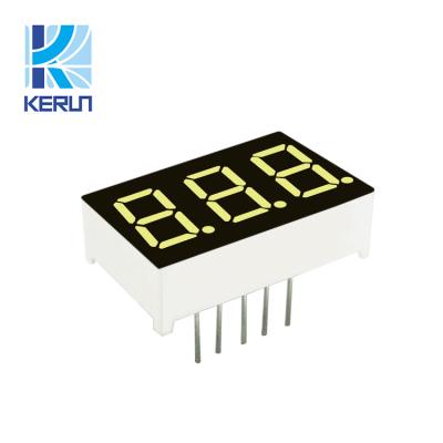 China 0.28 Inch 3 Digit Numeric LED Display Common Cathode Red Color for sale