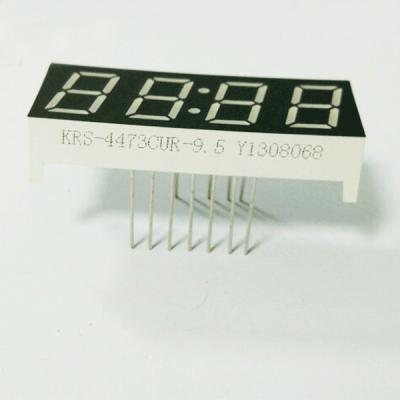 China 14 Pins 0.47 Inch Clock LED Display 4 Digit Seven Segment Commen Cathode for sale