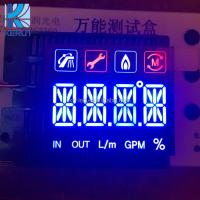 China Pantallas LED de encargo del color azul 4 dígitos 45*38m m favorables al medio ambiente en venta