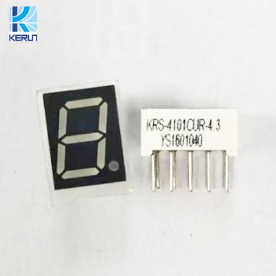 China 0.4Inch One Digit Numeric LED Display 7 Segment For Digital Indicator for sale