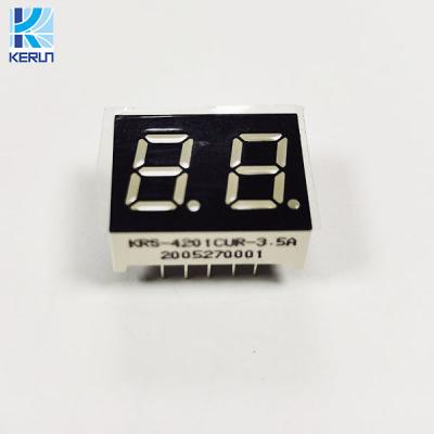 China Red Color 2 Digit 7 Segment Display Module 0.4 Inch SGS Approved for sale