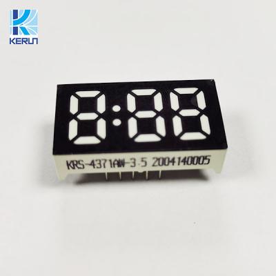 China 0.47 Inch Common Anode Alarm Clock LED Display Modules Three Digit for sale