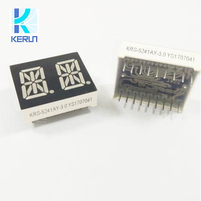 China 2 Digits LED 14 Segment Display 0.56 Inch Common Anode And Common Cathode for sale