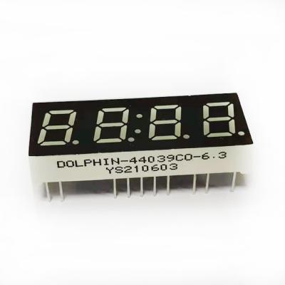 中国 0.4inch 4ディジットの時計7つの区分の共通の陰極をLED表示 販売のため