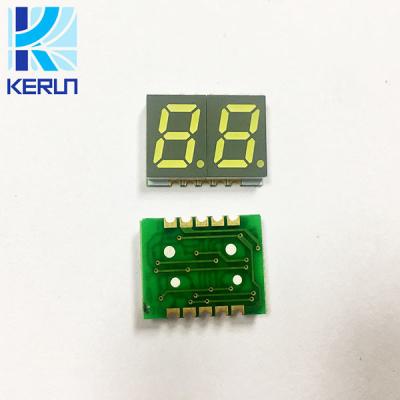 China 0.39 Inch 7 Segment Indoor SMD LED Display Screen White Color for sale
