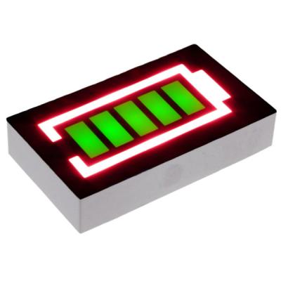 China 20mm Red Green LED Bar Graph Display For Battery Indicator for sale
