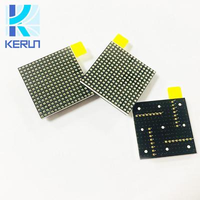 China 40*40mm P2.5 Round Dot Matrix LED Display 16*16 Dots For Elevator for sale