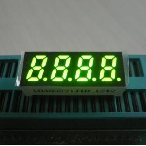 China Customized 4 Digits 7 Segment LED Displays Common Anode 0.8inch for sale