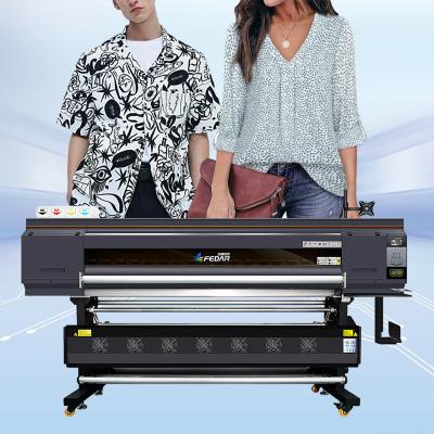 China High Quality Output fabric Sublimation Paper Printing Machine withI3200A1*4printhead and1900mm format for sale