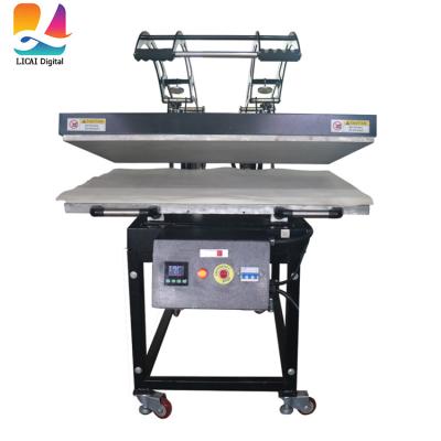 China Máquinas de prensa de calor manuales de 80 cm x 100 cm CE 31 
