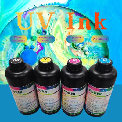 China UV Ink ISO Certified TPU UV Ink C/M/Y/K/W/V Color Available ink à venda